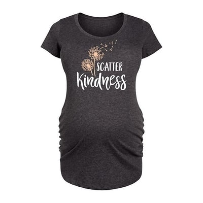 Kohl's Maternity Scatter Kindness Graphic Tee
