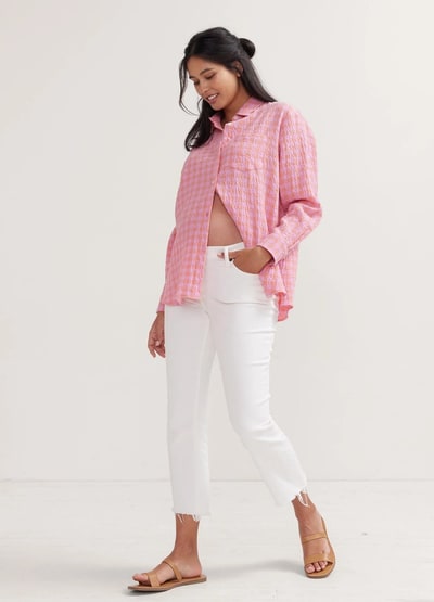 For The Creators The Crop Maternity Jeans