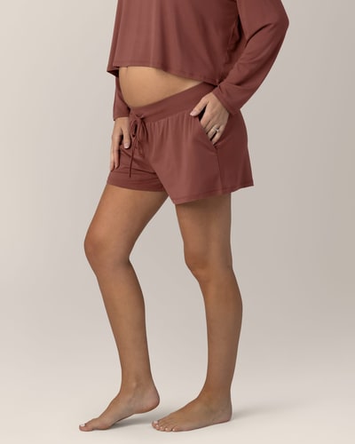 Kindred Bravely Aria Bamboo Casual Lounge Short | Redwood