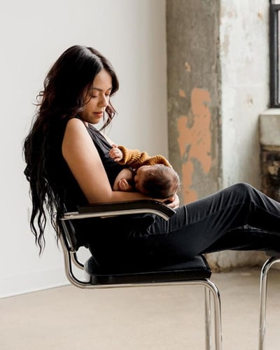 Milk & Baby Every Way Maternity to Nursing Wrap Tank Top