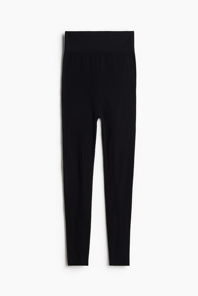 H&M MAMA Seamless Ribbed Leggings