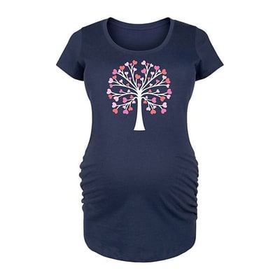 Kohl's Maternity Heart Tree Of Life Graphic Tee