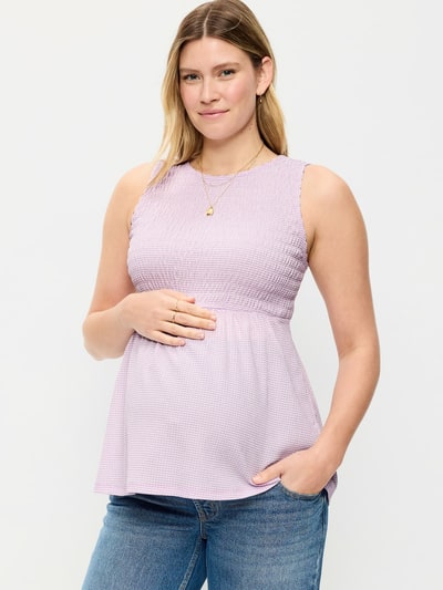 Old Navy Maternity Smocked Top