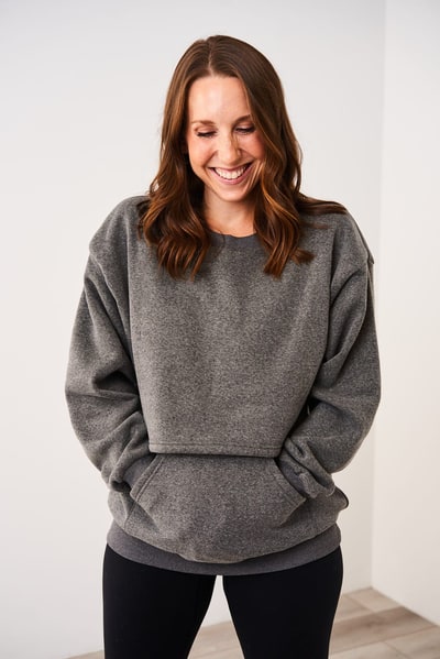 Latched Mama Latched Mama Snuggle-Up Nursing Sweatshirt