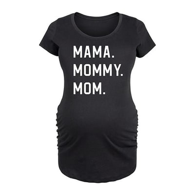 Kohl's Maternity Family Mama Mommy Mom Graphic Tee
