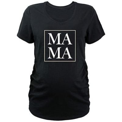 Kohl's Maternity Mama V-Neck Tee