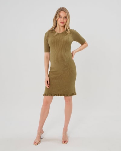 MARION Maternity Olivia Maternity & Postpartum Sweater Dress