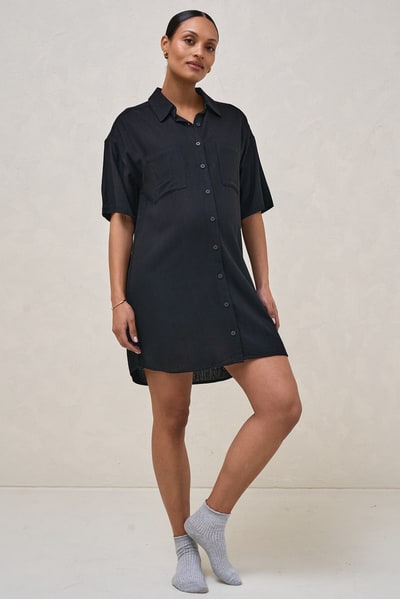 Bae the Label Rest Easy Linen Dress