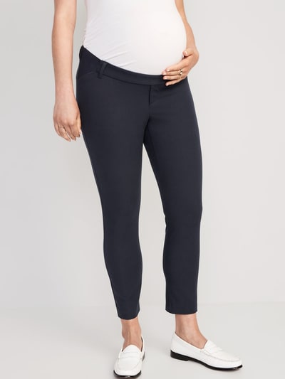 Old Navy Maternity Side-Panel Pixie Ankle Pants