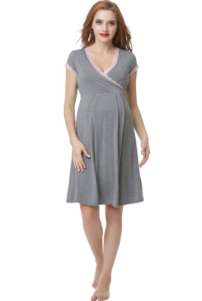 Kimi + Kai Kimi + Kai Maternity "Jenny" Nursing Nightgown