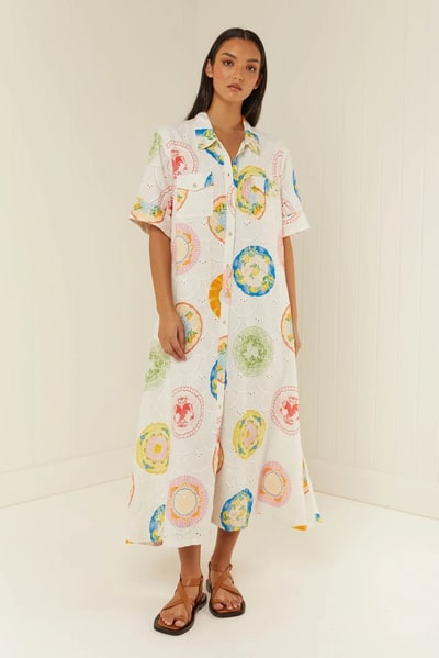 For The Creators Souvenir Dress in Plates