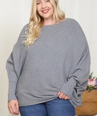 Bump City The Plus Size Dolman Maternity Top