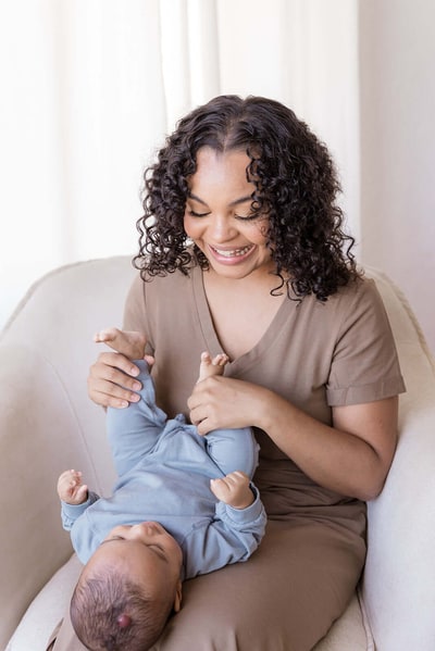 Milk & Baby Everyday Breastfeeding Dress | Americano Brown