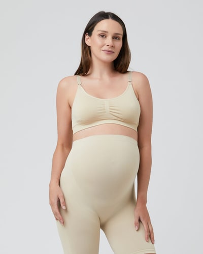 Ripe Maternity Seamless Nursing Bra Natural