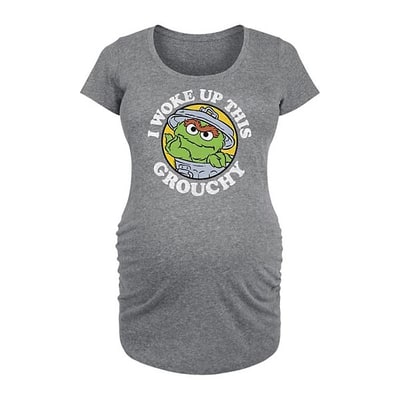 Kohl's Maternity Sesame Street Woke Up This Grouchy Graphic Tee