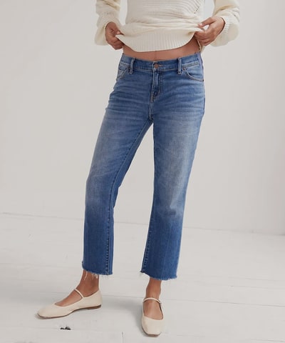 Bump City HATCH: The Crop Maternity Jean
