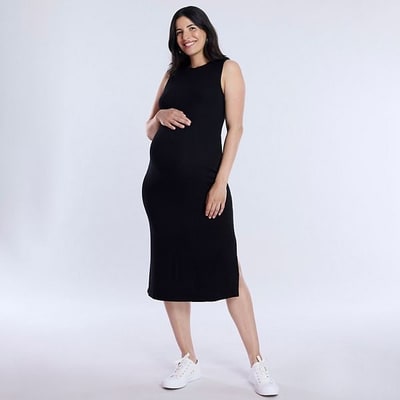 Kohl's Maternity Motherhood® Rib Knit Midi Dress