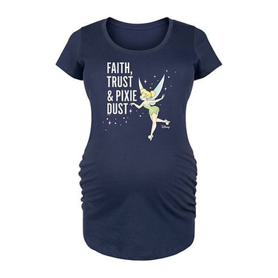 Kohl's Disney's Tinker Bell Maternity Pixie Dust Graphic Tee