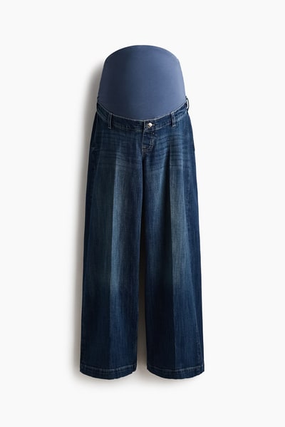 H&M MAMA Wide Leg Jeans