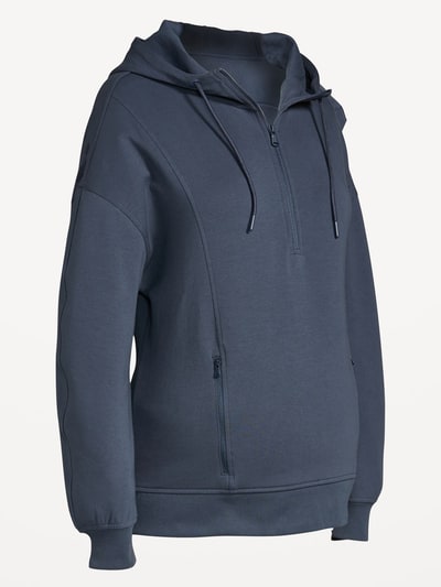 Old Navy Maternity Dynamic Fleece Half-Zip Hoodie