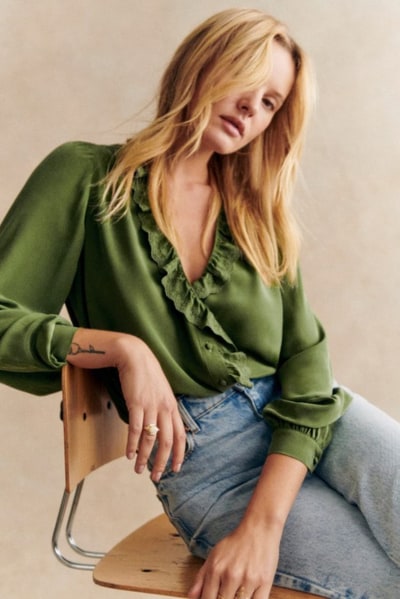 For The Creators Rosine Shirt - Olive Green