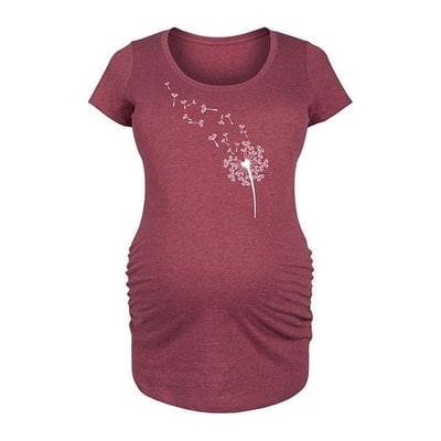 Kohl's Maternity Dandelion Seeds Graphic Tee
