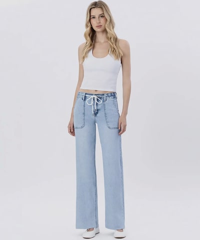 Bump City The Plus Emerson Drawstring Jean