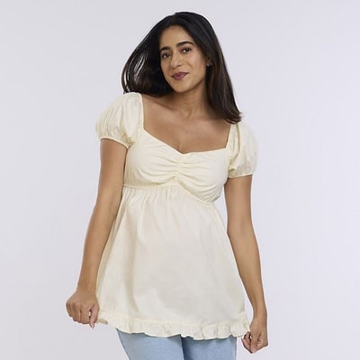 Kohl's Maternity Motherhood® Off-The-Shoulder Ruched Top