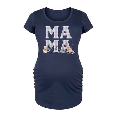 Kohl's Disney's Winnie the Pooh Maternity Mama Grid Graphic Tee