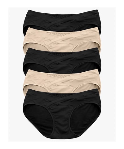 Bump City Under-The-Bump Bikini Underwear (2 Pack - Neutral)