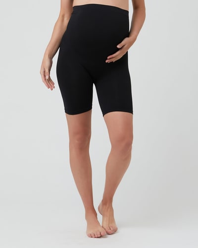 Ripe Maternity Seamless Support Shorts Black