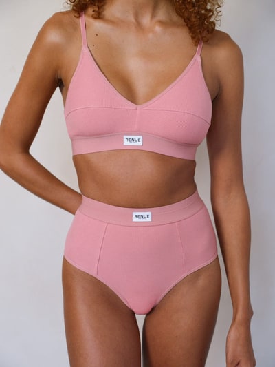 For The Creators Soft Cup Bralette in Dusty Pink