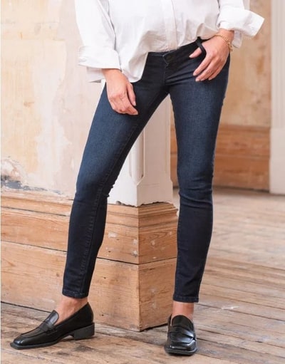 Special Addition Bodhi Organic Cotton Indigo Skinny Maternity Jeans