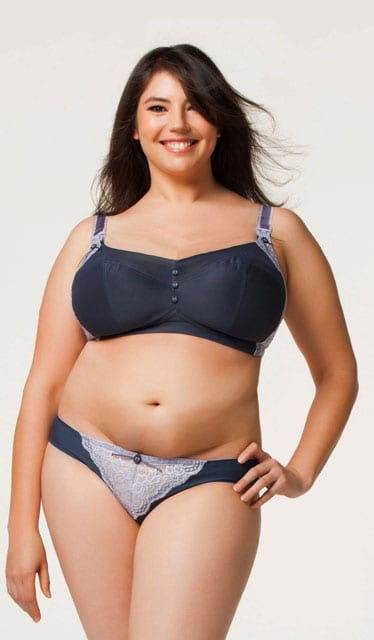 Special Addition SALE!  30% OFF Sorbet Plus Cup Dolphin Grey Sorbet Maternity & Nursing Bra