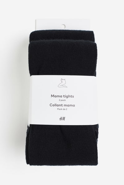 H&M MAMA 2-pack Fine-knit Tights
