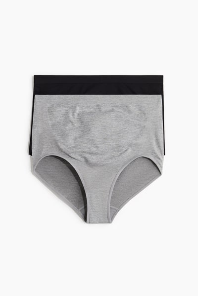 H&M MAMA 2-pack Seamless Bump Support Briefs