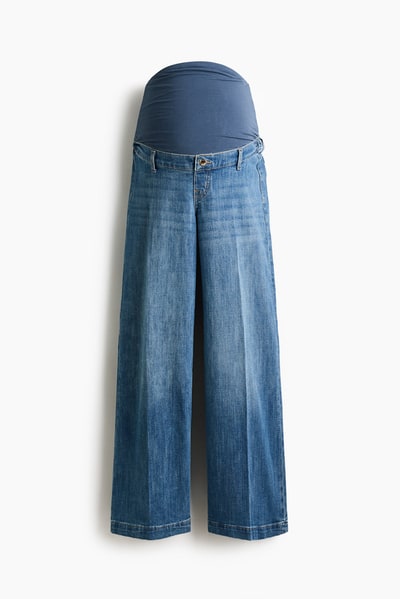 H&M MAMA Wide Leg Jeans