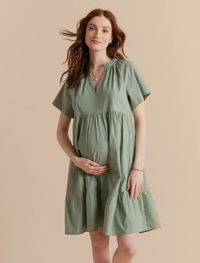 For The Creators Raglan Mini Dress - Green Bay