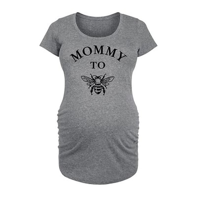 Kohl's Maternity Mommy To Bee Graphic Tee