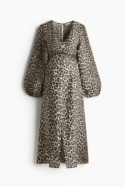 H&M MAMA Button-Front Dress