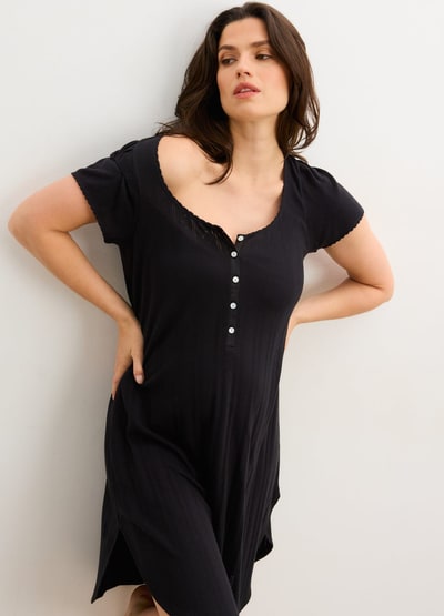HATCH The Pointelle Nightgown