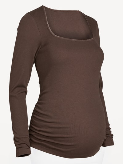 Old Navy Maternity Long-Sleeve Trapeze-Neck T-Shirt