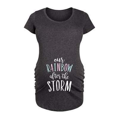 Kohl's Maternity Our Rainbow After the Storm Graphic Tee