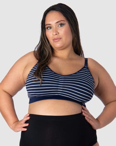 Hotmilk Lingerie My Necessity FlexFit - Navy Stripe Busty
