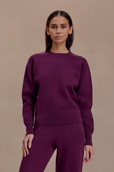 MESHKI Braxton Cozy Knit Jumper