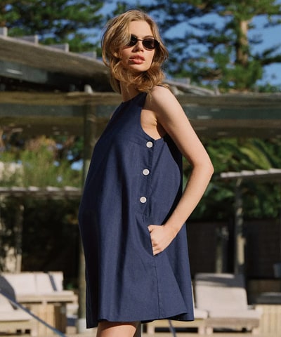 Bump City The Maeve Button Dress