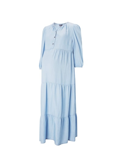 Isabella Oliver Raffa Chambray Maternity Dress with Tencel