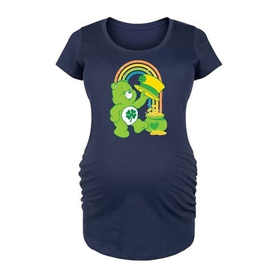 Kohl's Maternity Care Bears Good Luck Bear Rainbow Graphic Tee