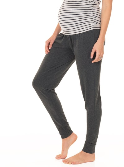 Angel Maternity Comfy Maternity Lounge Pants - Charcoal Grey