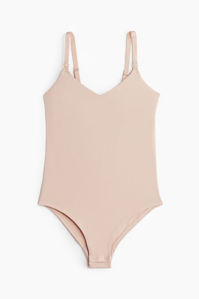 H&M MAMA Padded Microfiber Nursing Bodysuit